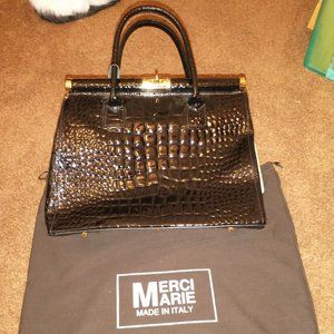 Merci Marie black handbag